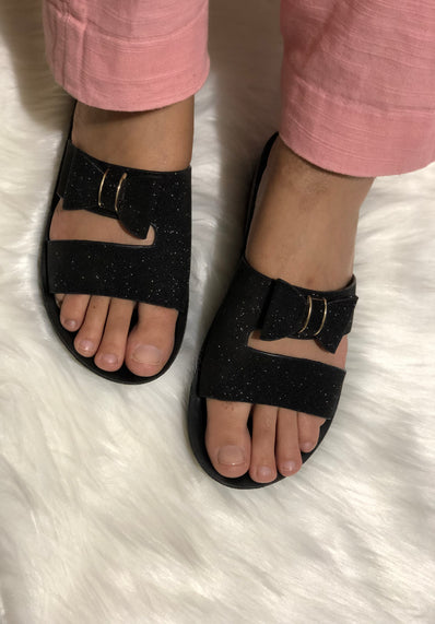 Glitter Bow Party Slides