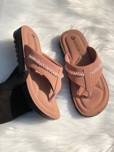 Crystal Dew Thong Sandals