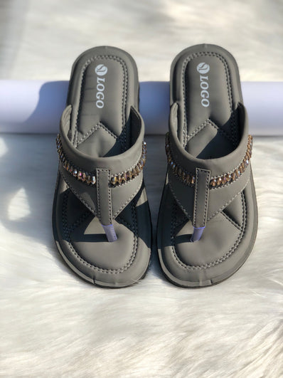 Crystal Dew Thong Sandals