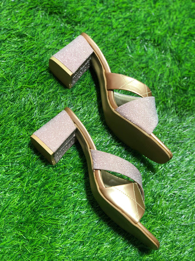 Shimmer Queen Heels