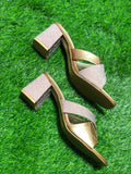 Shimmer Queen Heels