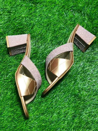 Shimmer Queen Heels