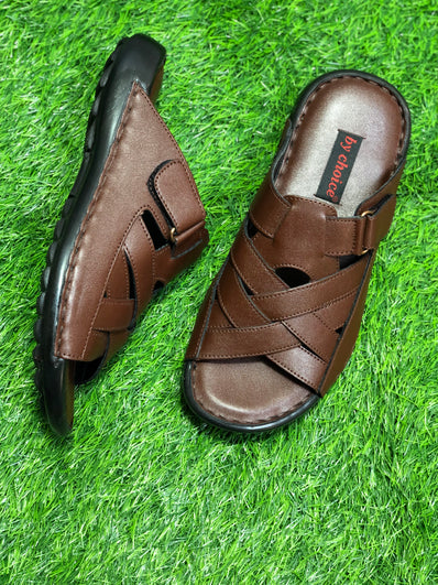 PowerWalk Leather Sandals