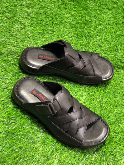 PowerWalk Leather Sandals